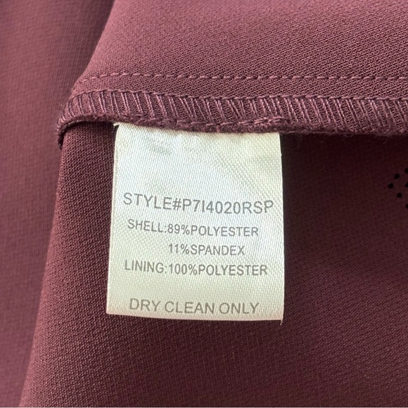 NWT Parker mini dress in color “raisin” size 6. Beautiful cut-out flower accents - Picture 6 of 8